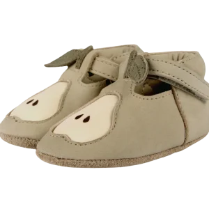 Qanoe Shoes | Pear | Taupe Leather