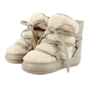 Cassi Booties | Light Stone Leather