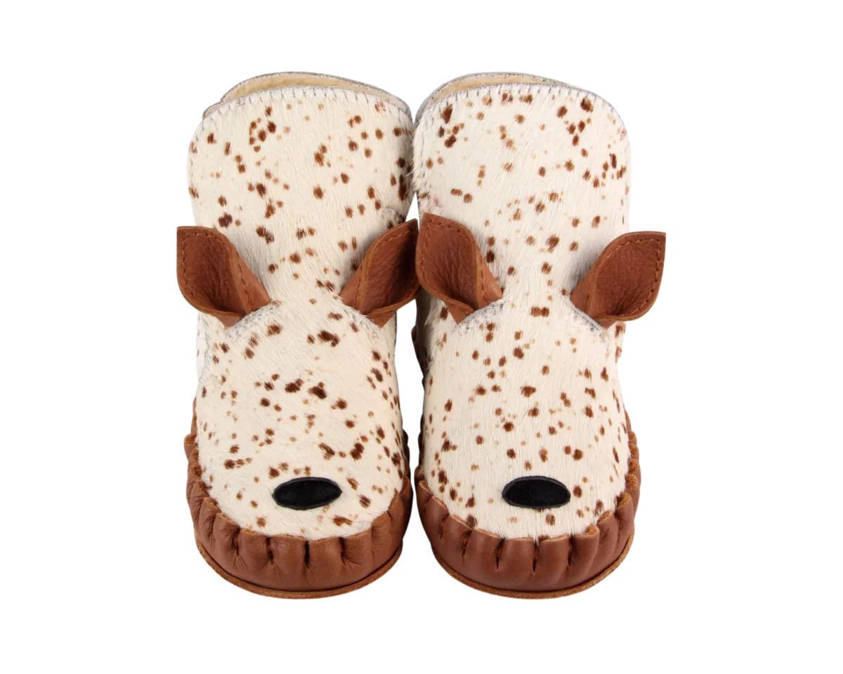 Kapi Exclusive Booties | Bambi | Bambi Spotted Cow Hair