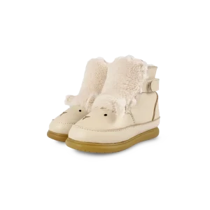 Dubu Exclusive Shoes | Lammy | Cream Leather