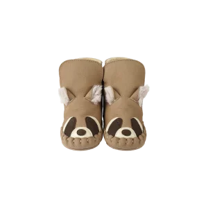 Kapi Exclusive Booties | Raccoon | Truffle Nubuck