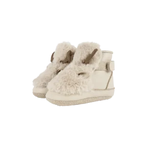 Richy Booties | Reindeer | Light Beige Soft Faux Fur