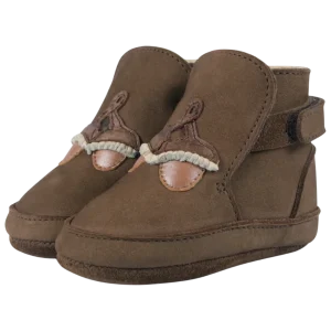 Aggas Booties | Acorn | Hazelnut Nubuck