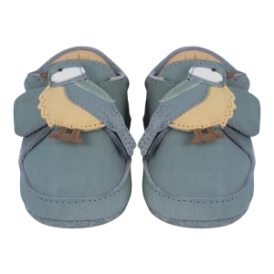 Niek Sneakers | Chickadee | Petrol Nubuck