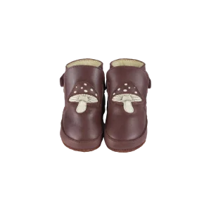 Mush Booties | Toadstool | Burgundy Classic Leather