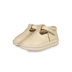 Elmin Shoes | Cream Leather