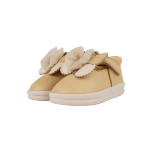 Vlindy Shoes | Gold Metallic Nubuck