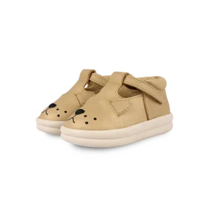 Zilpa Shoes | Lion | Gold Metallic Nubuck