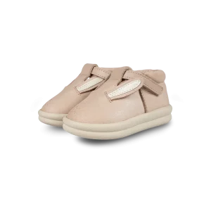 Zilpa Shoes | Pink Bunny | Powder Metallic Nubuck