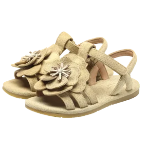 Iles Fields Sandals | Buttercup | Truffle Metallic Leather