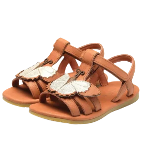 Iles Sky Sandals | Papillon | Walnut Leather
