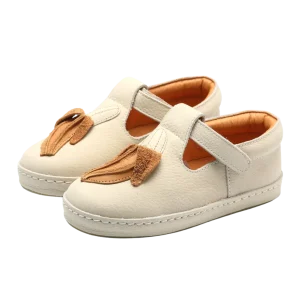 Bowi Shoes | Banana | Cream Betting Leather