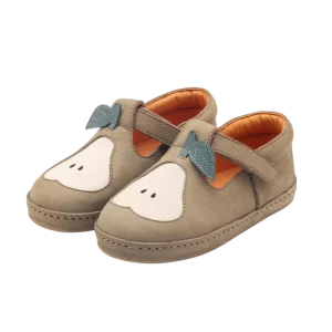 Bowi Shoes | Pear | Sage Betting Leather