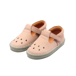 Bowi Shoes | Watermelon | Coral Betting Leather