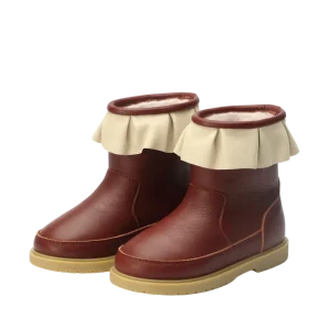 Chrissie | Burgundy Leather