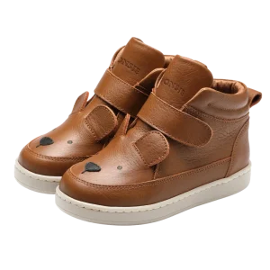 Mika Sneakers | Bear | Cognac Leather