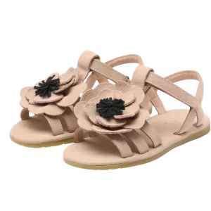 Iles Fields Sandals | Anemone | Coral Betting Leather