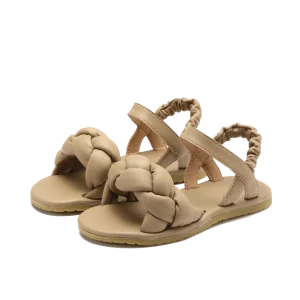 Benz Sandals | Beige Sheep Leather
