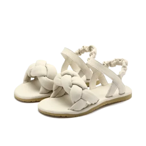 Benz Sandals | Cream Sheep Leather