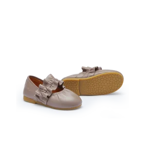 Iffie Ballerinas | Dark Lavender Sheep Leather