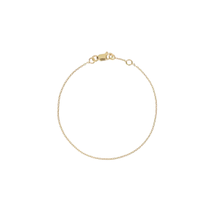 Anchor Plain Bracelet | Gold Plated