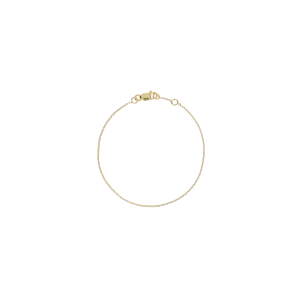 Anchor Plain Mini Bracelet | Gold Plated