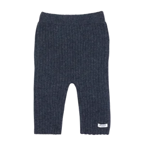 Olle Merino Wool Trousers | Night Blue Melange