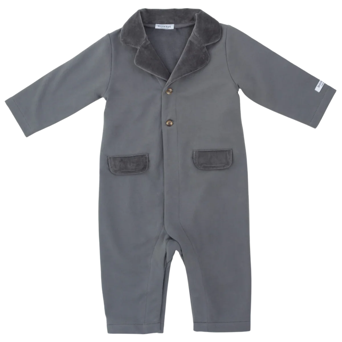 Alane Jumpsuit | Navy Grey