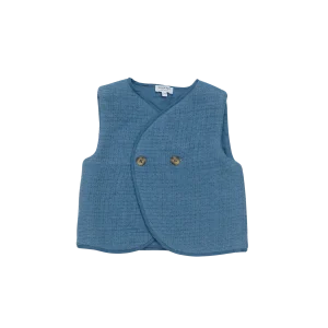 Narini Gilet | Steel Blue