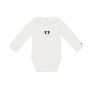 Davo Bodysuit | Dalmatian | Off White