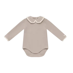 Diete Bodysuit | Grey Violet