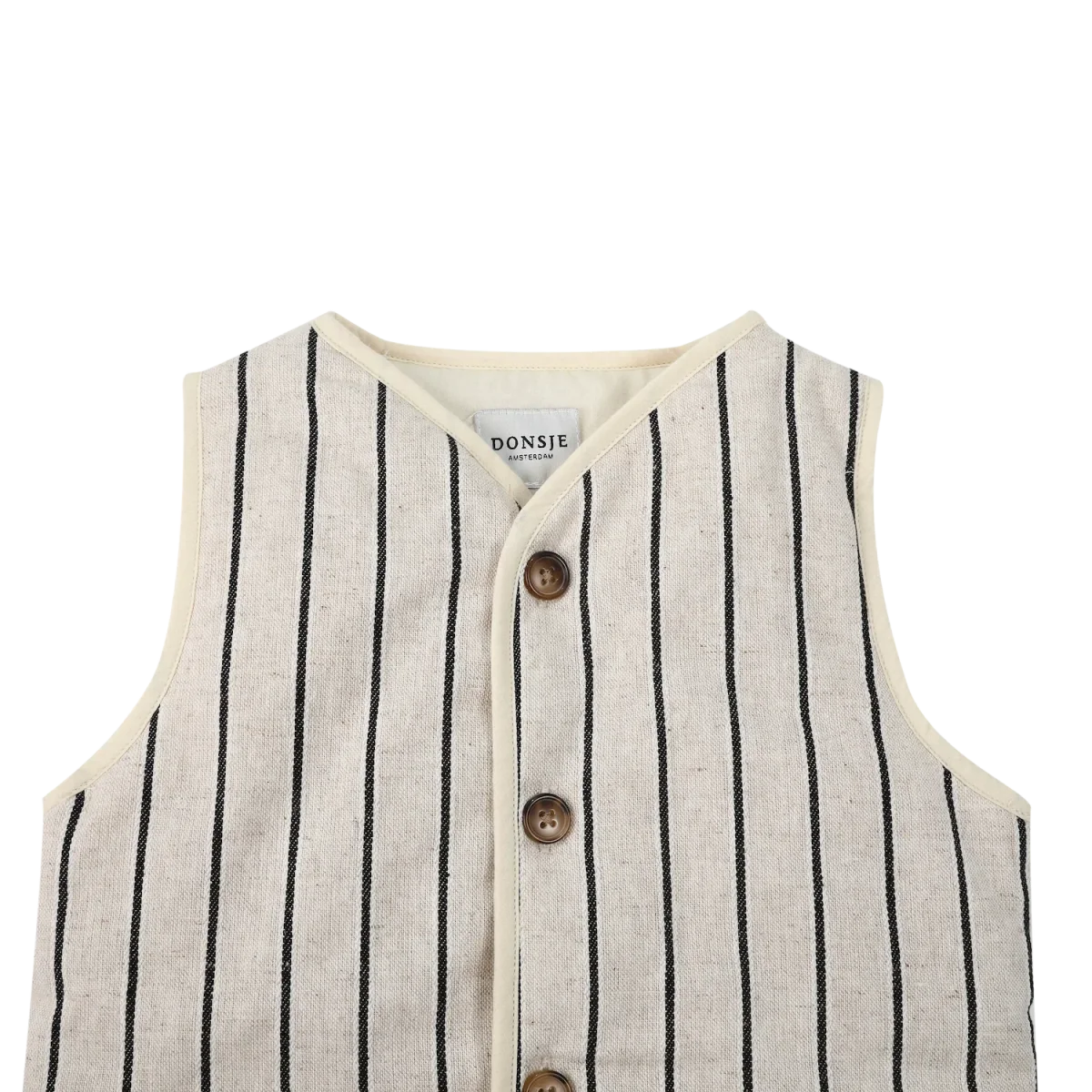 Ririo Gilet | Soft Sand Melange – Image 4