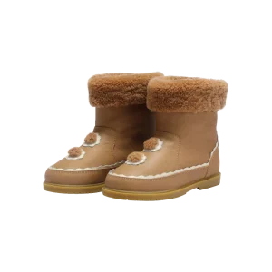 Pleun Boots | Beige Leather