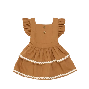Gine Dress | Rose Brown