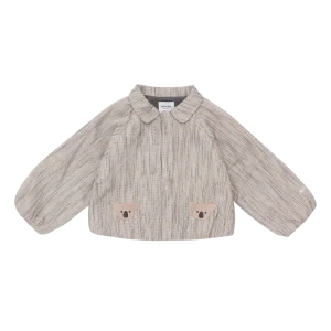 Corneel Jacket | Koala | Blue Marine - White Striped