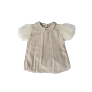 Hylke Dress | Soft Sand Metallic