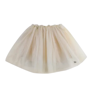 Pien Skirt | Off White Metallic