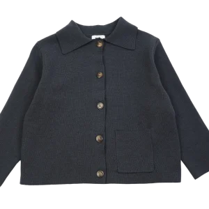 Andia Cardigan | Dark Petrol