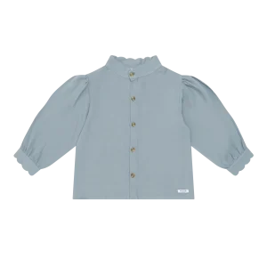 Flo Blouse | Foggy Blue