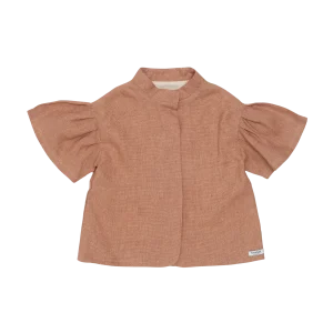 Rosalie Jacket | Rust Metallic