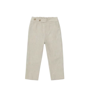 Surua Linen Trousers | Soft Taupe