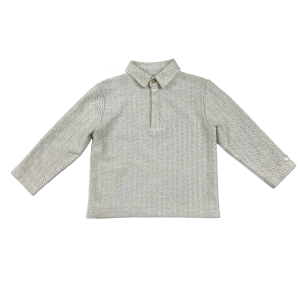 Bartus Shirt | White Sand Melange
