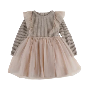 Bilie Dress | Lavender Brown