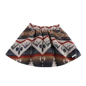 Siessie Skirt | Blue Marine Melange