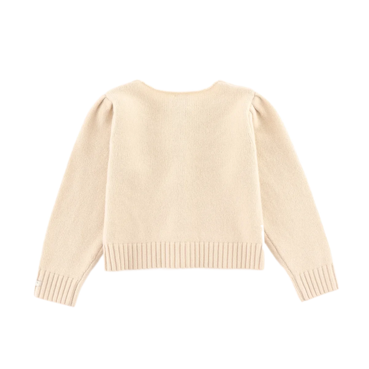 Amynda Merino Wool Cardigan | Soft Sand – Image 3
