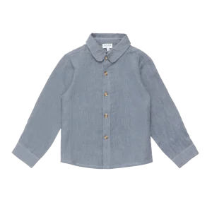 Leom Linen Shirt | Dark Spruce