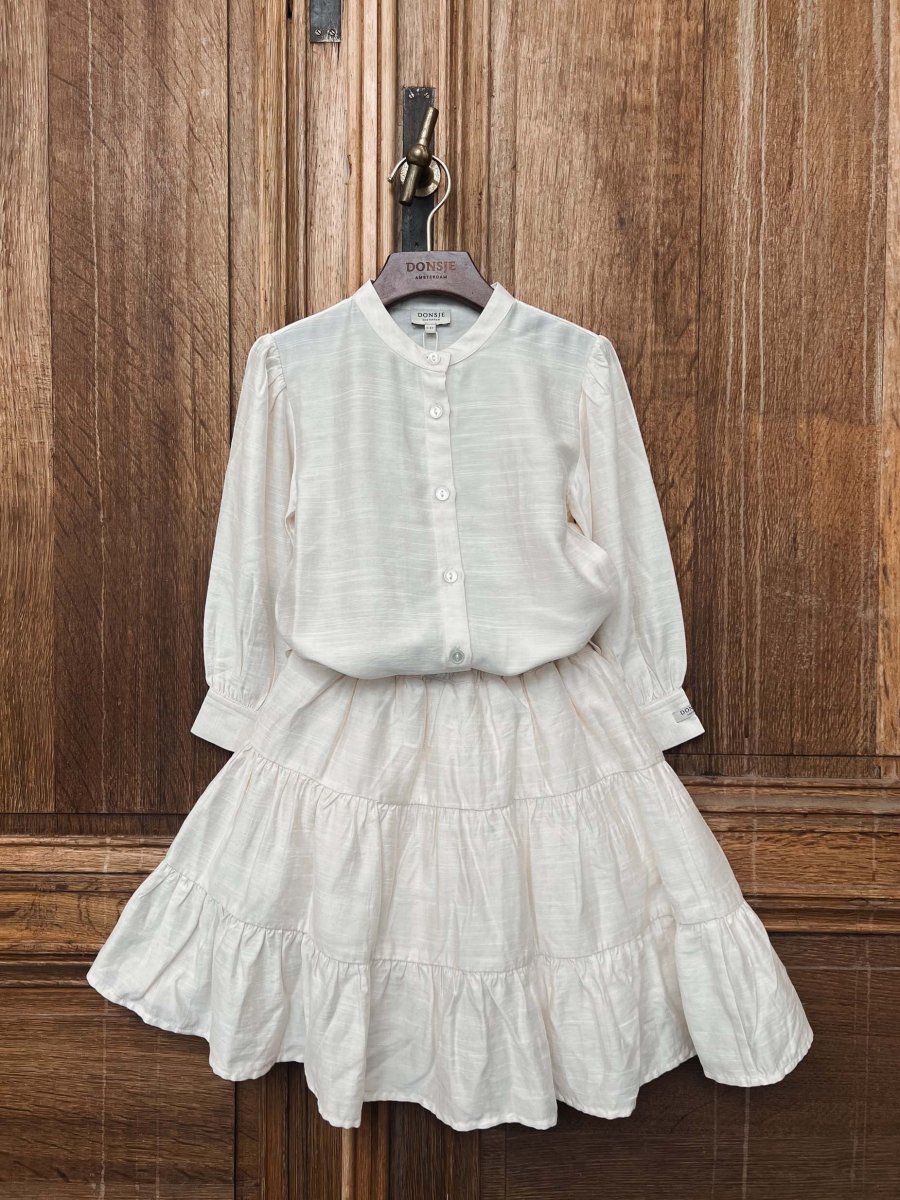 Annalyn Skirt | Warm White – Image 3