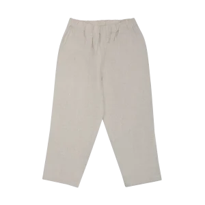 Senne Trousers | Warm White Melange