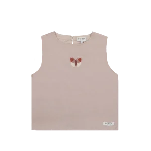 Linzie Top | Vlinder | Rose Mocha
