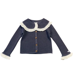 Zoila Cardigan | Blue Marine